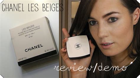 chanel les beiges powder review|chanel les beiges powder compact.